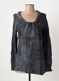 Tricou mâneci lungi mâneci lungi albastru YERSE femme