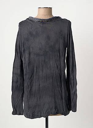Tricou mâneci lungi mâneci lungi albastru YERSE femeie