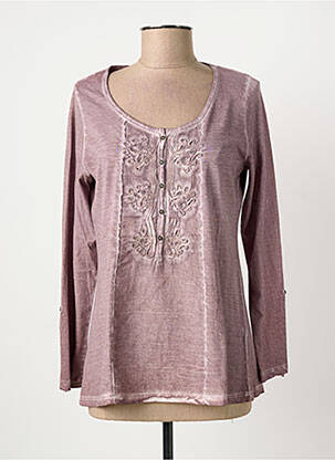 Tricou roz YERSE femeie