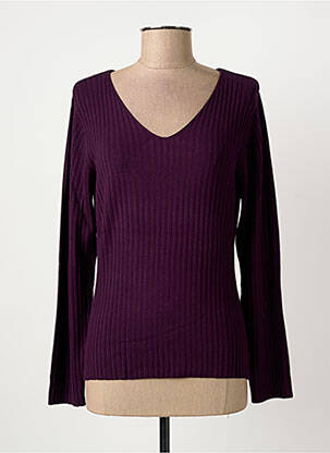 Pulover violet TERA BORA femeie