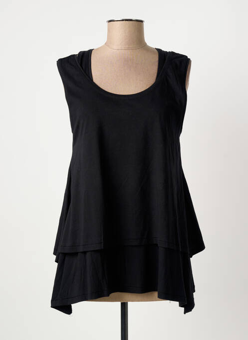 Top negru FINETTE femeie