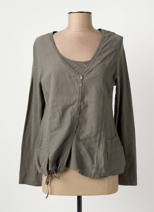 Tricou verde YERSE femeie