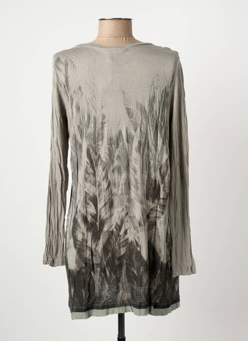 Tunică mâneci lungi verde YERSE femeie