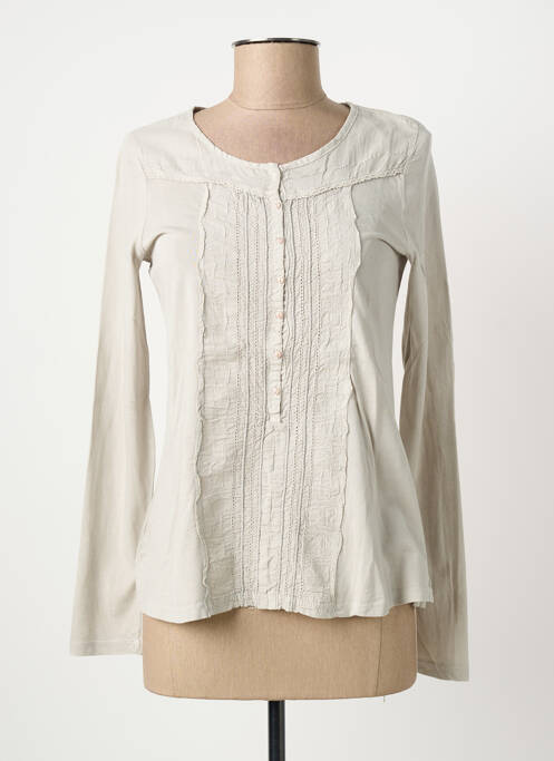 Tricou bej YERSE femeie