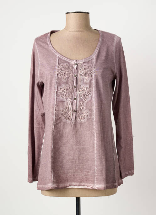 Tricou roz YERSE femeie