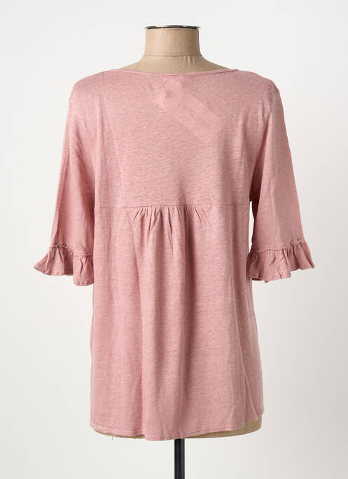 Tricou roz YERSE femeie