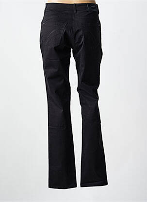 Pantalon slim țesătură poplin mărime normală negru JOCAVI femeie