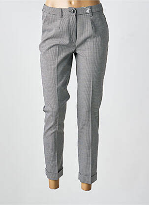 Pantalon 7/8 elasticitate mărime normală negru COTTONADE femeie