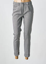 Pantalon 7/8 elasticitate mărime normală negru COTTONADE femme