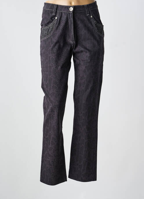 Pantalon drept gri FILIPINE LAHOYA femeie