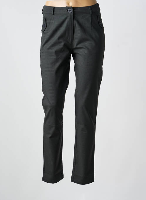 Pantalon chino țesătură poplin mărime normală gri LE PETIT BAIGNEUR femme