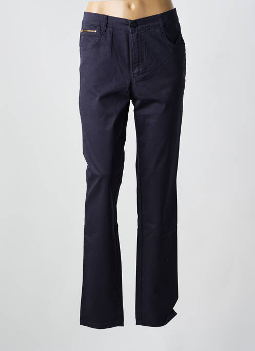 Pantalon slim albastru WALTRON femeie