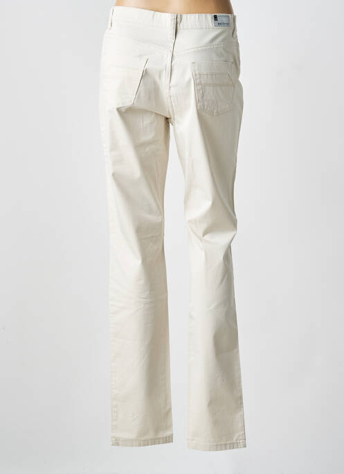 Pantalon slim bej WALTRON femeie