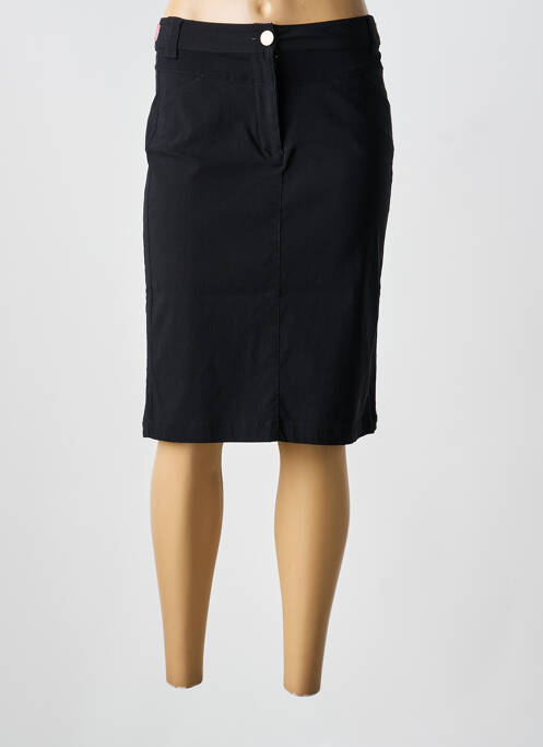 Fustă midi negru SOLOLA femeie