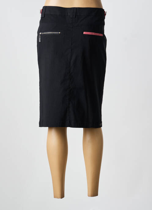 Fustă midi negru SOLOLA femeie