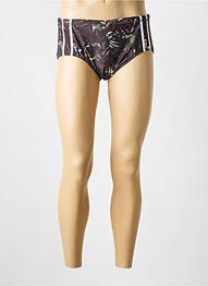 Slip de baie imprimeu tie and dye maro YSABEL MORA homme