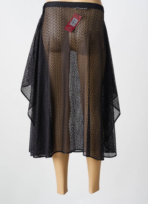 Pareo închidere cu legături de legat negru ADMAS femme