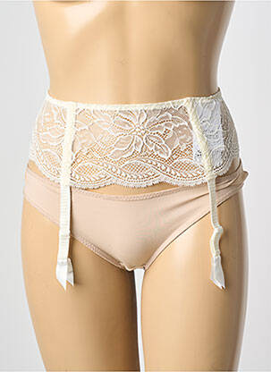 Corset/jartieră broderie bej SIMONE PERELE femeie