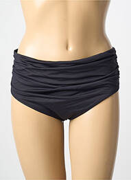 Chiloți de baie efect material satinat chiloți negru HAUTE PRESSION femme