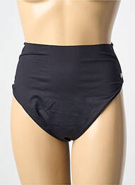 Chiloți de baie efect material satinat chiloți negru HAUTE PRESSION femme
