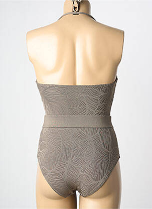 Costum de baie dintr-o singură piesă bretele elastice detașabile top bentiță verde ADMAS femeie