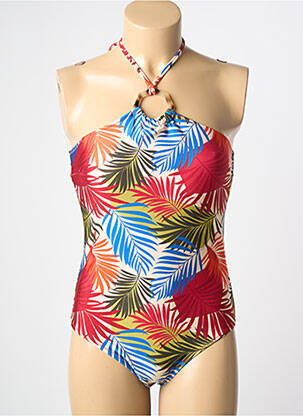 Costum de baie dintr-o singură piesă roșu ADMAS femeie