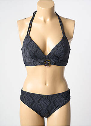 Costum de baie din două piese elasticitate top sutien modelat negru LINGADORE femeie