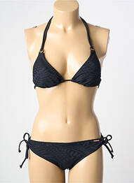 Costum de baie din două piese elasticitate sutien cu susținere înaltă și burete detașabil negru YSABEL MORA femeie