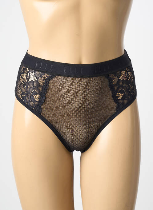 Chilot cu talie înaltă negru ELLE femeie