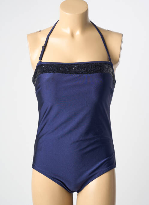 Costum de baie dintr-o singură piesă albastru ADMAS femeie