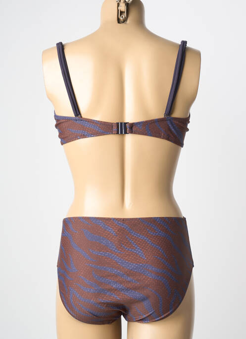 Costum de baie din două piese maro YSABEL MORA femeie