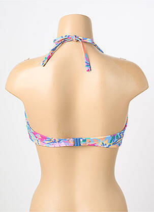 Sutien de costum de baie top triunghiuri top triunghiuri albastru YSABEL MORA femeie