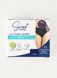 Chiloți-menstruali elasticitate albastru SECRET BY ATHENA femme