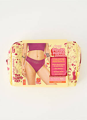 Chiloți-menstruali elasticitate violet SLOGGI femeie