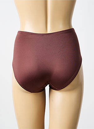 Chilot efect material satinat maro TRIUMPH femeie