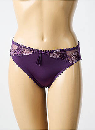 Chilot efect material satinat violet TRIUMPH femeie