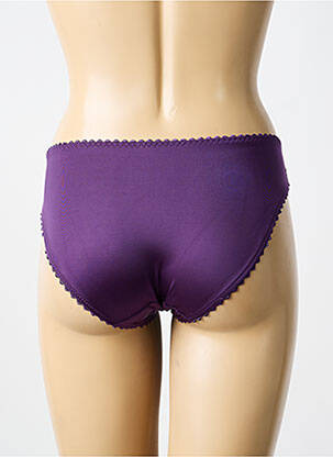 Chilot efect material satinat violet TRIUMPH femeie