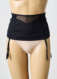 Corset/jartieră închidere cu agrafă negru TRIUMPH femme