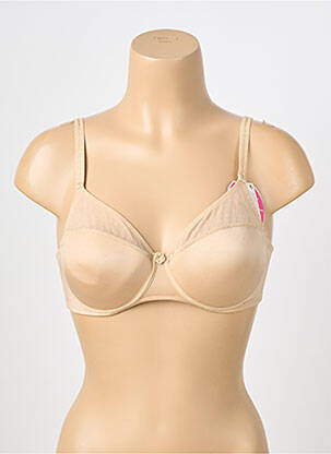Sutien efect material satinat top sutien push-up piele PLAYTEX femeie