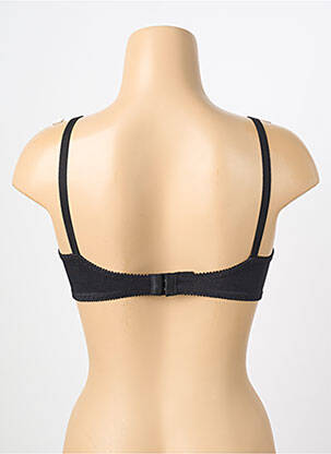 Sutien efect material satinat sutien cupe întregi cu decolteu înalt negru TRIUMPH femeie