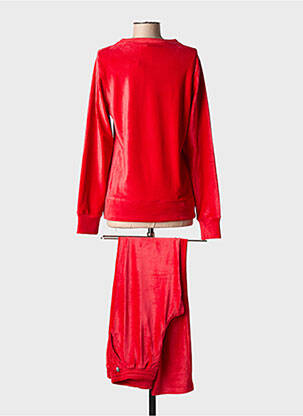 Pijama croială dreaptă roșu REBELLE femeie