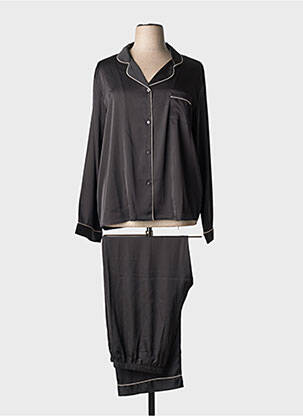 Pijama croială dreaptă negru LINGADORE femeie