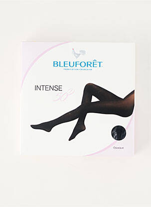 Colanți elasticitate negru BLEU FORET femeie