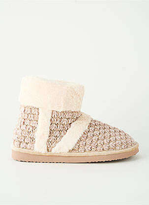 Papuci/Pantofi de casă bej YSABEL MORA femeie