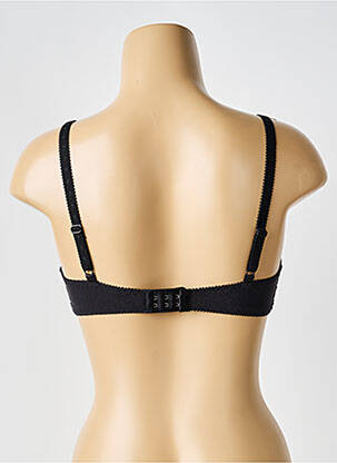 Sutien efect material satinat sutien cupe întregi cu decolteu înalt negru TRIUMPH femeie