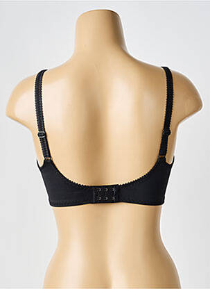 Sutien efect material satinat sutien cupe întregi cu decolteu înalt negru TRIUMPH femeie