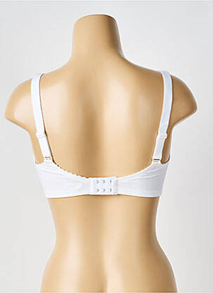 Sutien broderie sutien cupe întregi cu decolteu înalt alb TRIUMPH femeie