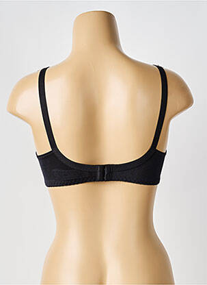 Sutien efect material satinat sutien cupe întregi cu decolteu înalt negru TRIUMPH femeie