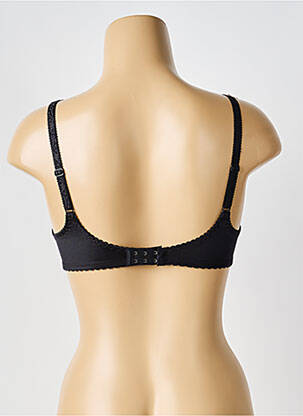 Sutien efect material satinat sutien cupe întregi cu decolteu înalt negru TRIUMPH femeie