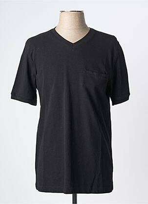 Tricou negru LOUIS VICTOR bărbat